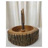 Nut cracker & bowl set