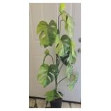 Decorative Faux Monstera Plant