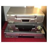 Vintage Lot of 3 Sanyo Brand VCR VHS Players