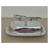 Irvinware butter dish