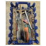 Blue crate of tools BLUE CRATE NOT INCLUDED