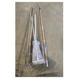Estate lot of rakes