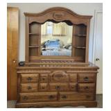 Dresser with mirror MATCHES Bed & night stand