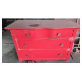 4 drawer wood dresser