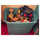 Tote lot full of bingo markers decorative and more