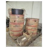 12 new rolls of Signode feuillard strapping