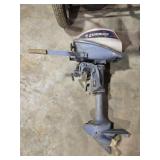 4 Evinrude boat motor as is