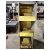 Yellow 3 drawer storage bin