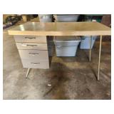 Vintage desk metal