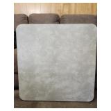 Fold out square table