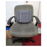 Office chair with cushion