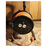 Double power extension cord on stand