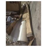 Large roll of plastic