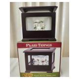 Plaid Tidings music box