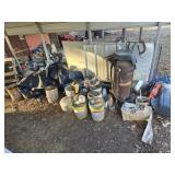 Huge estate lot of buckets and more