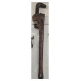24" Ridge pipe wrench  tool