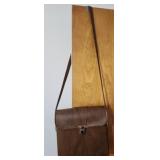 Leather brown purse