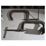 Lot of 2 industrial clamps