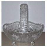 Anna Hutte Bleikristall crystal basket
