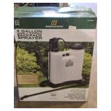 Brand New Greenwood 4 Gallon Backpack Sprayer