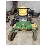 John Deere Z355 E zero turn lawnmower AS IS