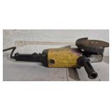 DeWalt angle grinder tested powers on