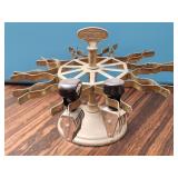 Achilles metal stamp stand