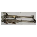 Two oxy-acetylene cutting torch