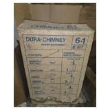 Dura-Chimney 6-1 6" kit as is