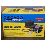 NEW Chicago Electric Power Tools 3000 lb Winch