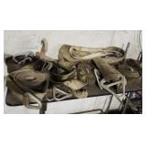 Lot of industrial straps