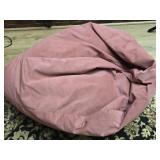 Large Pink Mauve Bean Bag