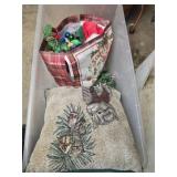 Estate lot of christmas decor