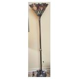 Stunning Stained Glass Dragonfly Floor Lamp