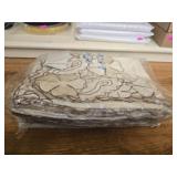 Large fabric tablecloth