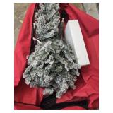 Small christmas tree with carrier