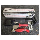 Norge knee kicker carpet installer used