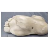 Marble foot made by J Meyer