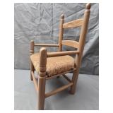 Child's wooden chair