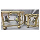 Lot of clossinne animal figurines in cases