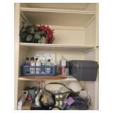 Estate lot of painting supplies and more