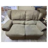 Upholstered Love Seat Couch AS IS