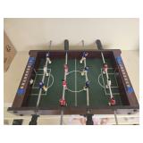 Faux wood foosball table