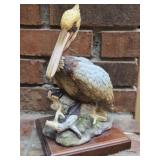 Brown Pelican by Andrea Ceramic Bird