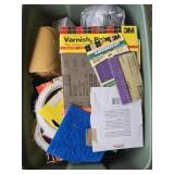 Estate lot of sandpaper