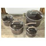 Set of Circulon Mauve Gray Kitchen Cookware