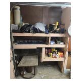 Estate lot of fabric chemicals and more