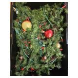 Estate lot of christmas lights and garland