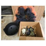 Estate lot of Halloween decor