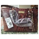 Brahmin pecan Melbourne mini Asher leather